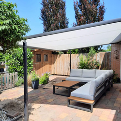 Erhardt pergola zonwering snoek wonen volendam