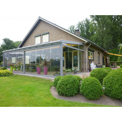 Glazen terrasoverkapping