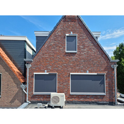 Solar zipscreens. monteren zonder naar binnen boren.