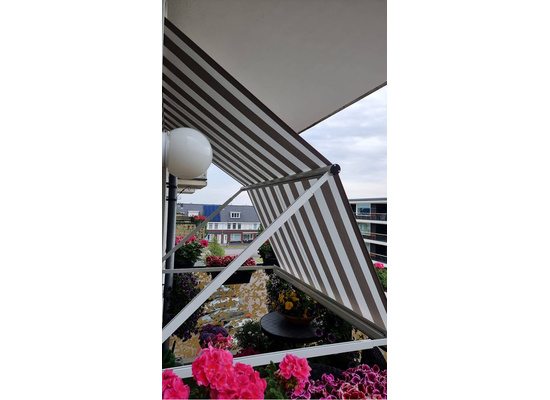 uitvalscherm met tussenrol